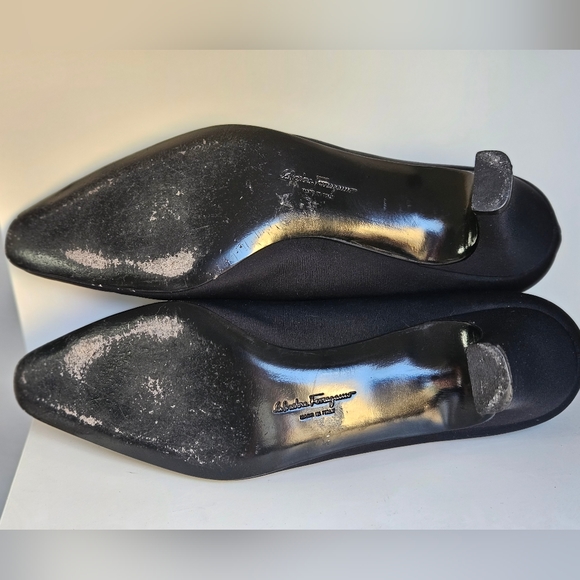 Salvatore Ferragamo Fabric Pumps Heels - Picture 6 of 6